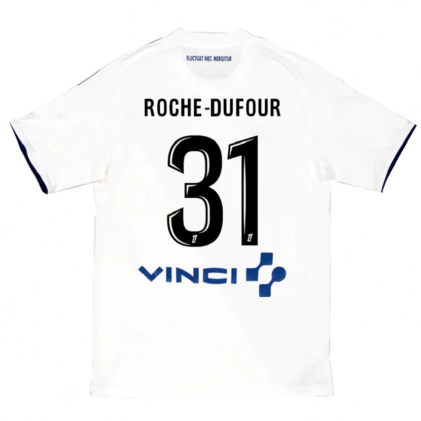 Danxen Herren Kenza Roche Dufour #31 Weiß Blau Auswärtstrikot Trikot 2025/26 T-Shirt Österreich