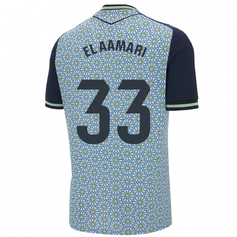 Danxen Herren Saif El Aamari #33 Blau Marine Auswärtstrikot Trikot 2025/26 T-Shirt Österreich