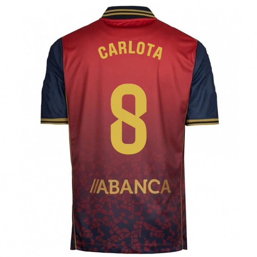 Danxen Herren Carlota Sánchez #8 Rot Marine Auswärtstrikot Trikot 2025/26 T-Shirt Österreich