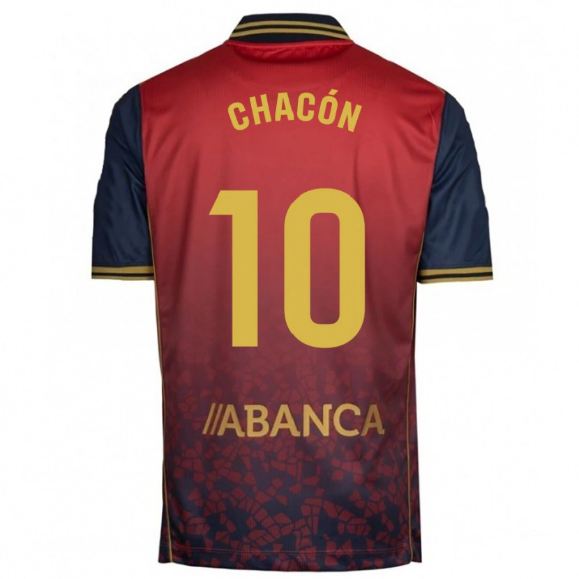 Danxen Herren Luis Chacón #10 Rot Marine Auswärtstrikot Trikot 2025/26 T-Shirt Österreich