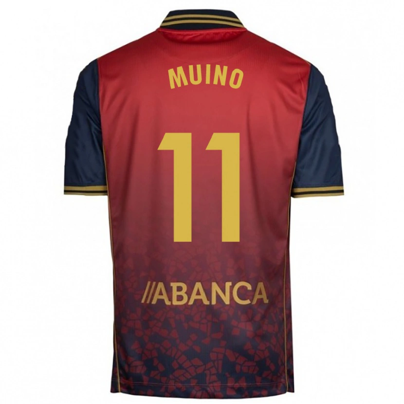 Danxen Herren Rosalía Muiño #11 Rot Marine Auswärtstrikot Trikot 2025/26 T-Shirt Österreich