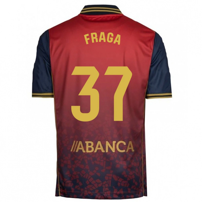 Danxen Herren Álvaro Fraga #37 Rot Marine Auswärtstrikot Trikot 2025/26 T-Shirt Österreich