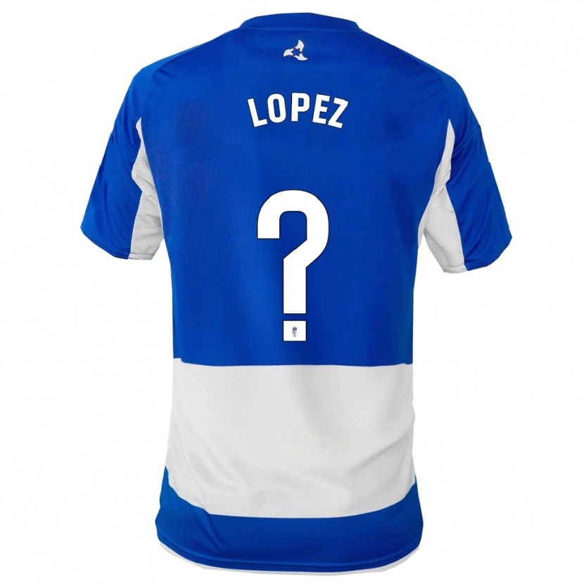 Danxen Herren Hugo López #0 Blau Weiß Auswärtstrikot Trikot 2025/26 T-Shirt Österreich