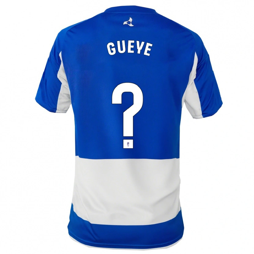 Danxen Herren David Gueye #0 Blau Weiß Auswärtstrikot Trikot 2025/26 T-Shirt Österreich