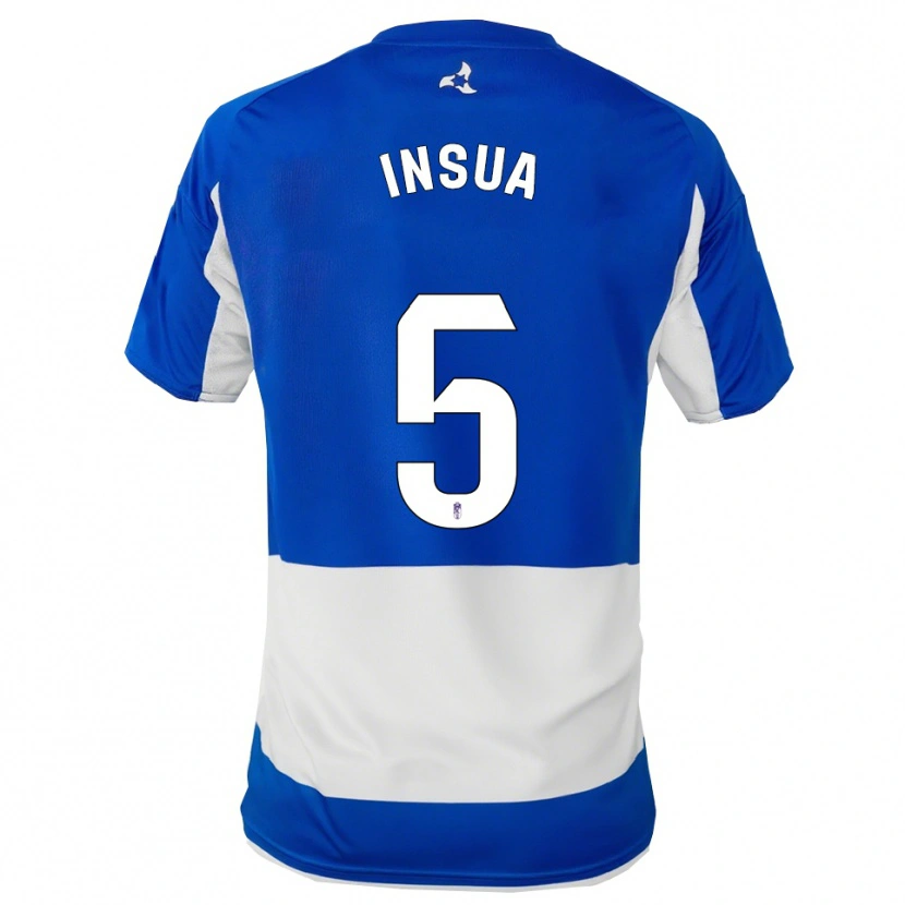 Danxen Herren Pablo Insua #5 Blau Weiß Auswärtstrikot Trikot 2025/26 T-Shirt Österreich