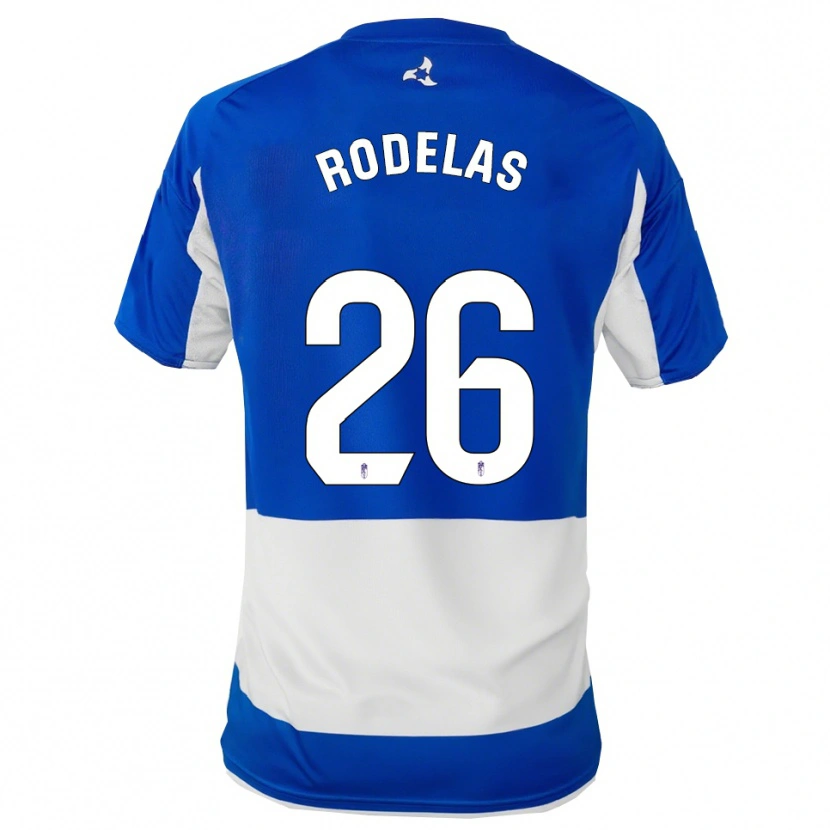 Danxen Herren Sergio Rodelas #26 Blau Weiß Auswärtstrikot Trikot 2025/26 T-Shirt Österreich
