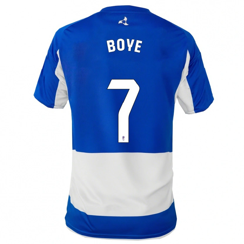 Danxen Herren Lucas Boyé #7 Blau Weiß Auswärtstrikot Trikot 2025/26 T-Shirt Österreich