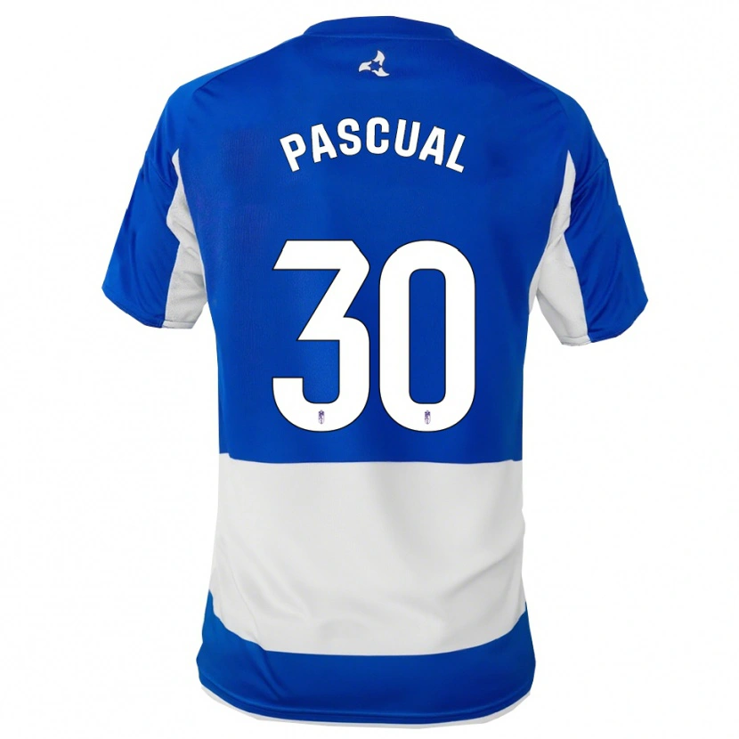 Danxen Herren Jorge Pascual #30 Blau Weiß Auswärtstrikot Trikot 2025/26 T-Shirt Österreich