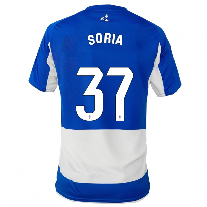 Danxen Herren Carlos Soria #37 Blau Weiß Auswärtstrikot Trikot 2025/26 T-Shirt Österreich