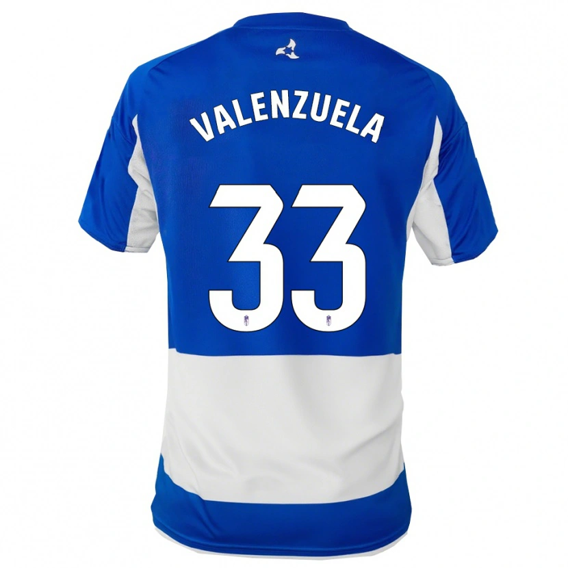 Danxen Herren Adrián Valenzuela #33 Blau Weiß Auswärtstrikot Trikot 2025/26 T-Shirt Österreich