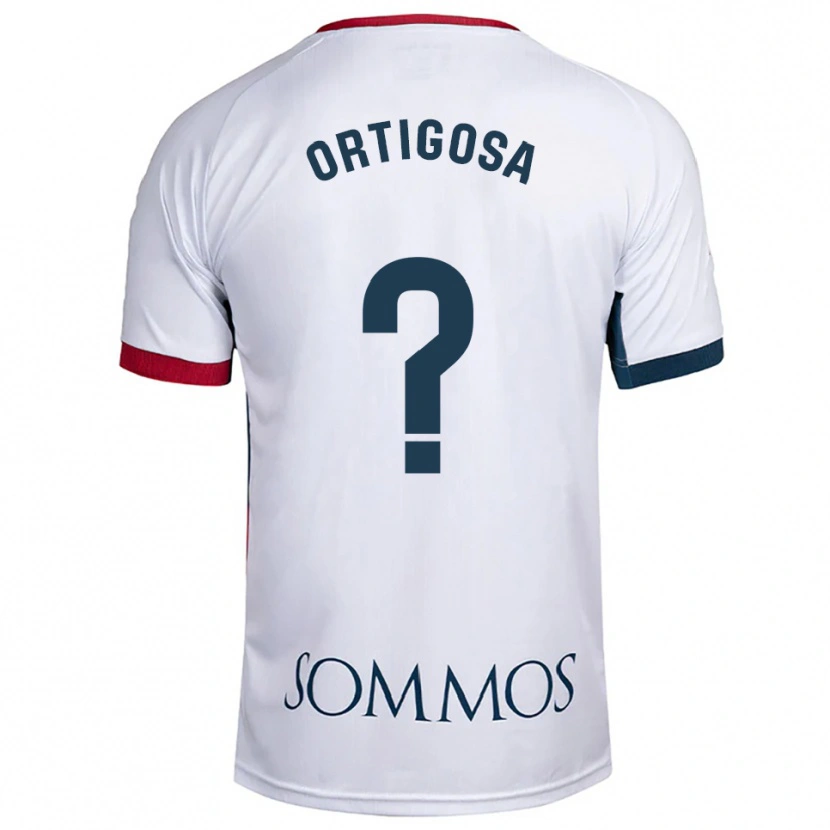 Danxen Herren Aritz Ortigosa #0 Weiß Rot Auswärtstrikot Trikot 2025/26 T-Shirt Österreich