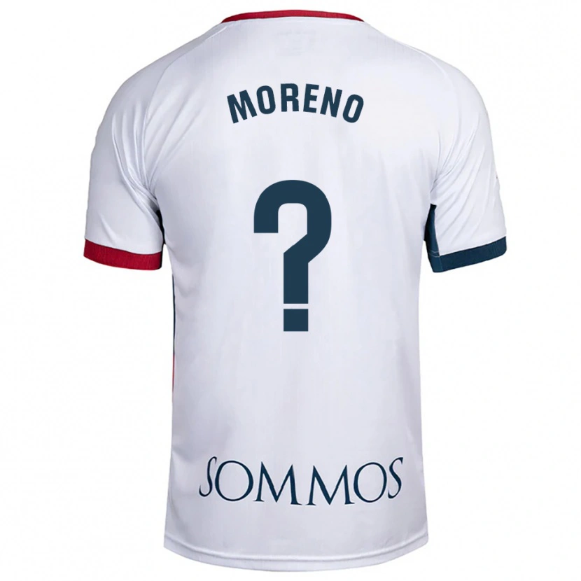Danxen Herren Eloy Moreno #0 Weiß Rot Auswärtstrikot Trikot 2025/26 T-Shirt Österreich