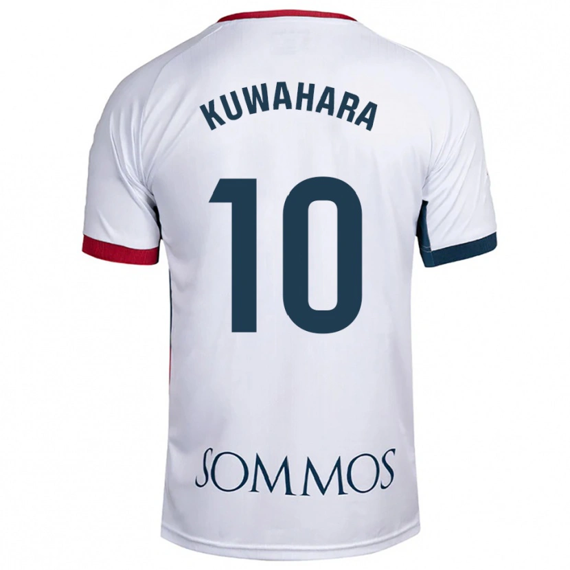 Danxen Herren Akane Kuwahara #10 Weiß Rot Auswärtstrikot Trikot 2025/26 T-Shirt Österreich