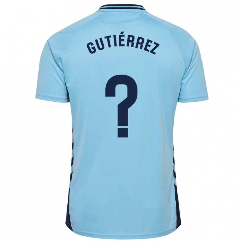 Danxen Herren Marco Gutiérrez #0 Himmelblau Auswärtstrikot Trikot 2025/26 T-Shirt Österreich