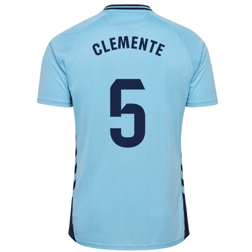 Danxen Herren Enrique Clemente #5 Himmelblau Auswärtstrikot Trikot 2025/26 T-Shirt Österreich
