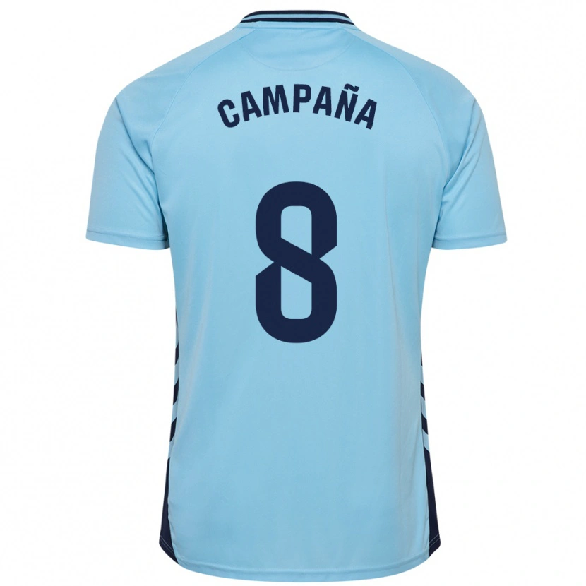 Danxen Herren José Campaña #8 Himmelblau Auswärtstrikot Trikot 2025/26 T-Shirt Österreich