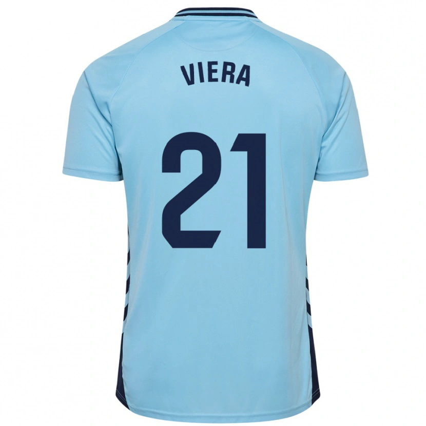 Danxen Herren Jonathan Viera #21 Himmelblau Auswärtstrikot Trikot 2025/26 T-Shirt Österreich