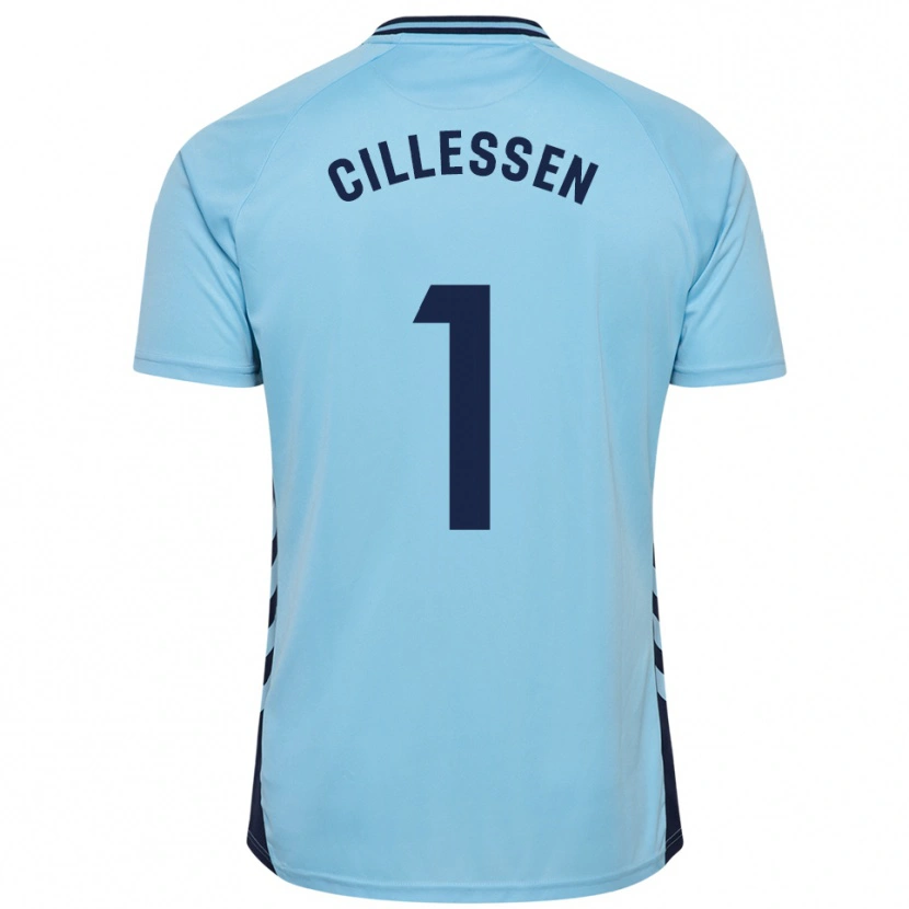 Danxen Herren Jasper Cillessen #1 Himmelblau Auswärtstrikot Trikot 2025/26 T-Shirt Österreich