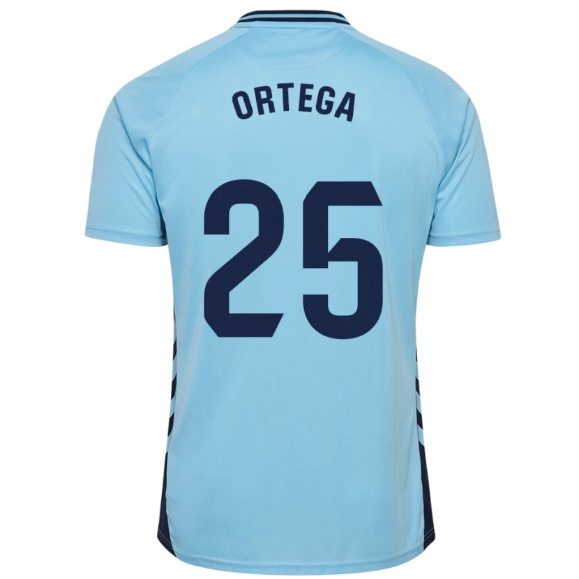 Danxen Herren Edián Ortega #25 Himmelblau Auswärtstrikot Trikot 2025/26 T-Shirt Österreich
