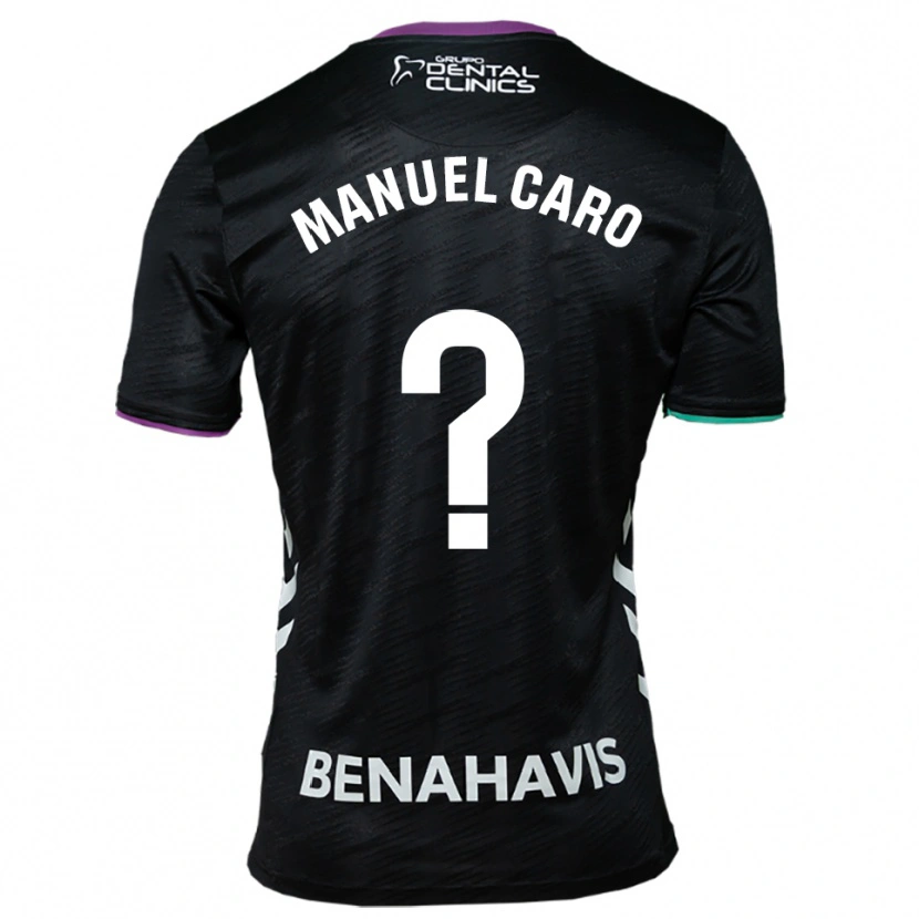 Danxen Herren José Manuel Caro #0 Schwarz Lila Grün Auswärtstrikot Trikot 2025/26 T-Shirt Österreich
