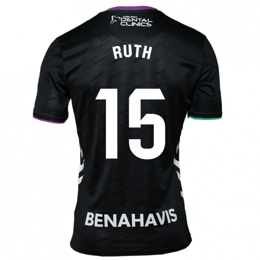 Danxen Herren Ruth #15 Schwarz Lila Grün Auswärtstrikot Trikot 2025/26 T-Shirt Österreich