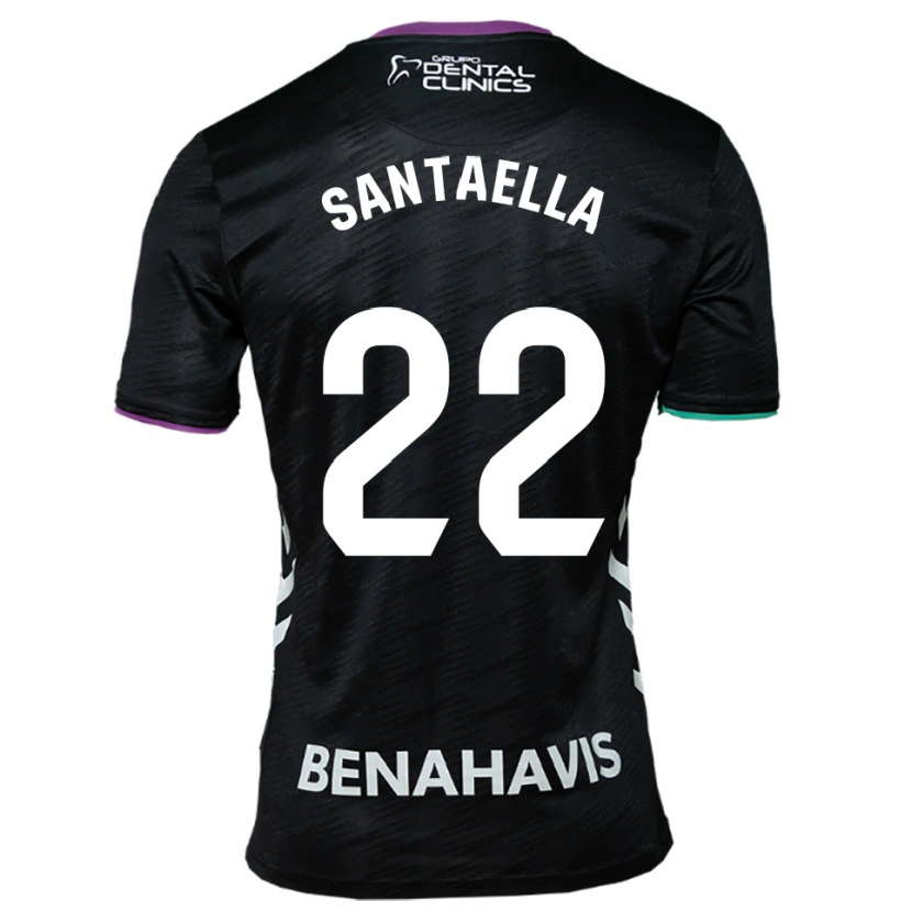 Danxen Herren Miguel Santaella #22 Schwarz Lila Grün Auswärtstrikot Trikot 2025/26 T-Shirt Österreich