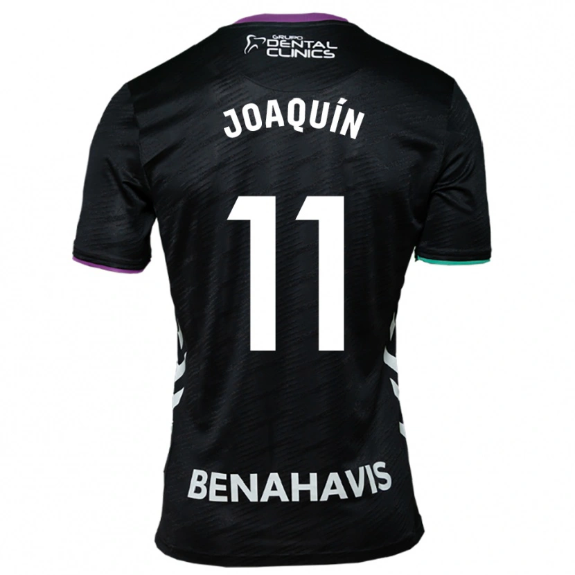Danxen Herren Joaquín Muñoz #11 Schwarz Lila Grün Auswärtstrikot Trikot 2025/26 T-Shirt Österreich