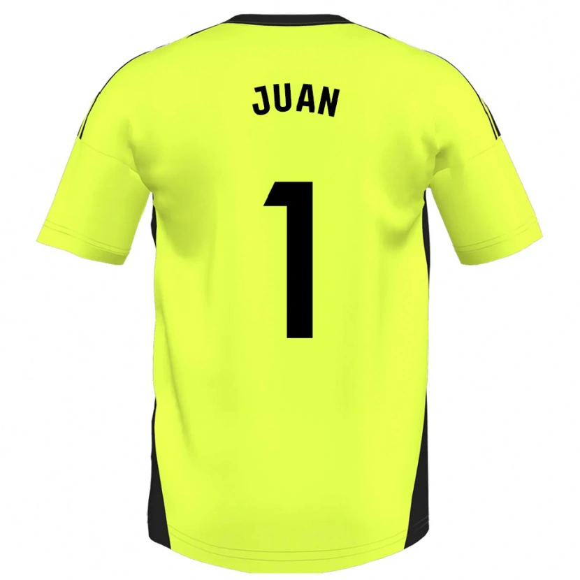 Danxen Herren Ramón Juan #1 Fluoreszierendes Gelb Auswärtstrikot Trikot 2025/26 T-Shirt Österreich