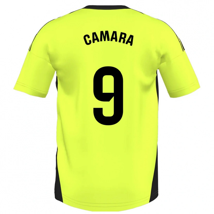 Danxen Herren Aaron Cámara #9 Fluoreszierendes Gelb Auswärtstrikot Trikot 2025/26 T-Shirt Österreich