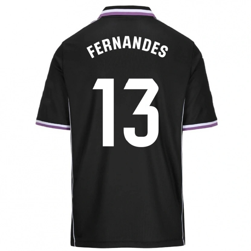Danxen Herren Guilherme Fernandes #13 Lila Schwarz Auswärtstrikot Trikot 2025/26 T-Shirt Österreich
