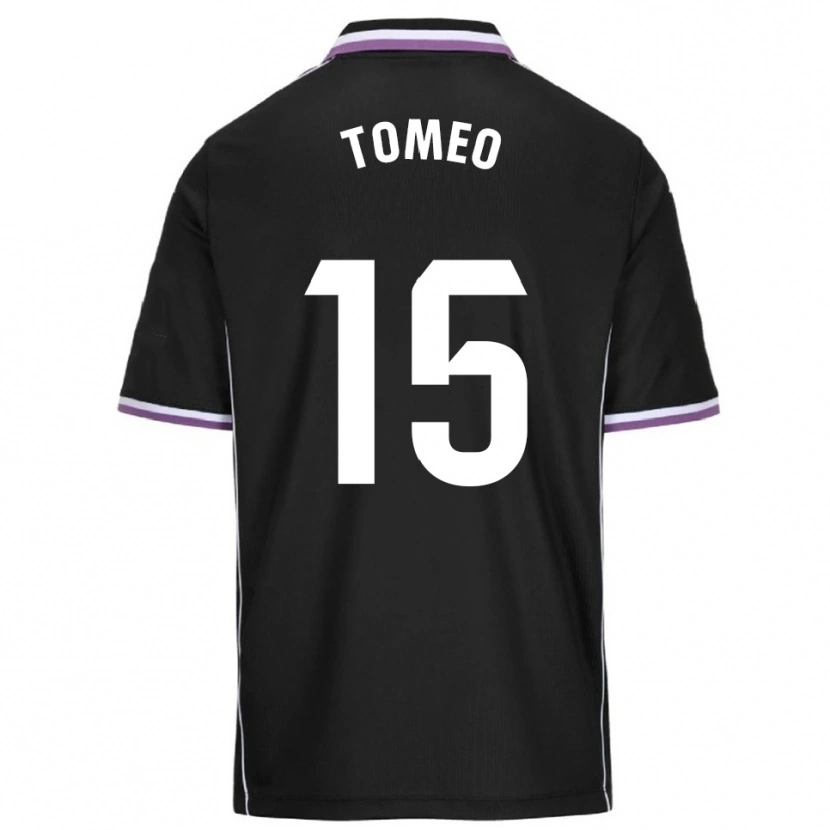 Danxen Herren Pablo Tomeo #15 Lila Schwarz Auswärtstrikot Trikot 2025/26 T-Shirt Österreich