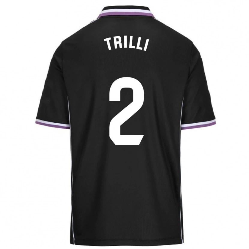 Danxen Herren Trilli #2 Lila Schwarz Auswärtstrikot Trikot 2025/26 T-Shirt Österreich