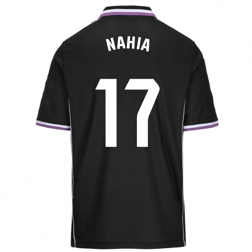 Danxen Herren Nahia Pastor Calvo #17 Lila Schwarz Auswärtstrikot Trikot 2025/26 T-Shirt Österreich