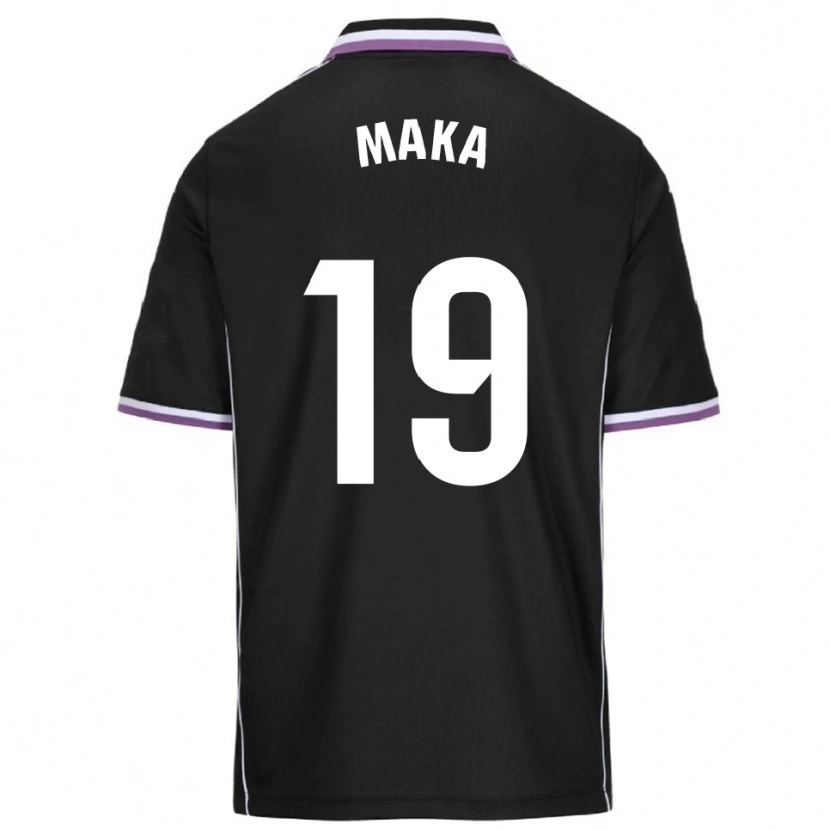 Danxen Herren Sheila Prada Rodríguez #19 Lila Schwarz Auswärtstrikot Trikot 2025/26 T-Shirt Österreich