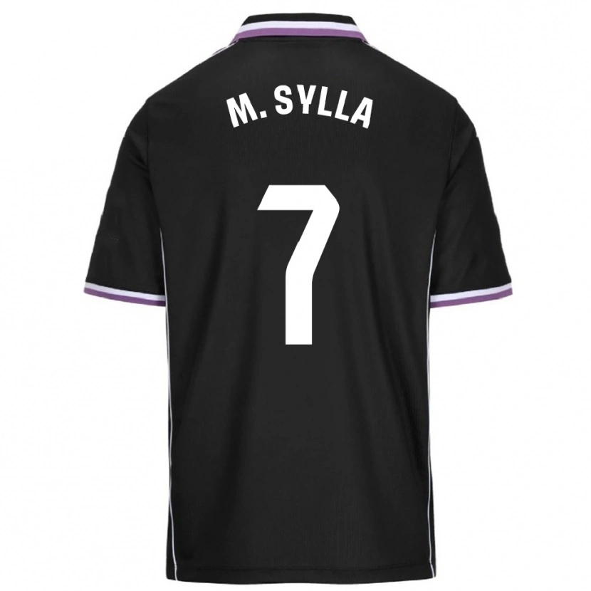 Danxen Herren Mamadou Sylla #7 Lila Schwarz Auswärtstrikot Trikot 2025/26 T-Shirt Österreich