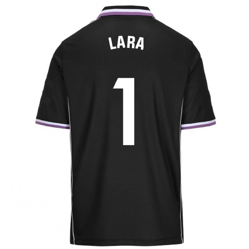 Danxen Herren Lara Lara De Las Heras Coello #1 Lila Schwarz Auswärtstrikot Trikot 2025/26 T-Shirt Österreich