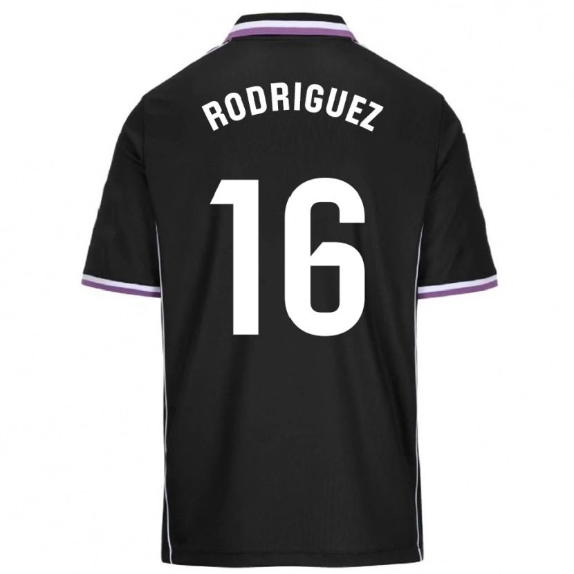 Danxen Herren Gabriel Rodríguez #16 Lila Schwarz Auswärtstrikot Trikot 2025/26 T-Shirt Österreich