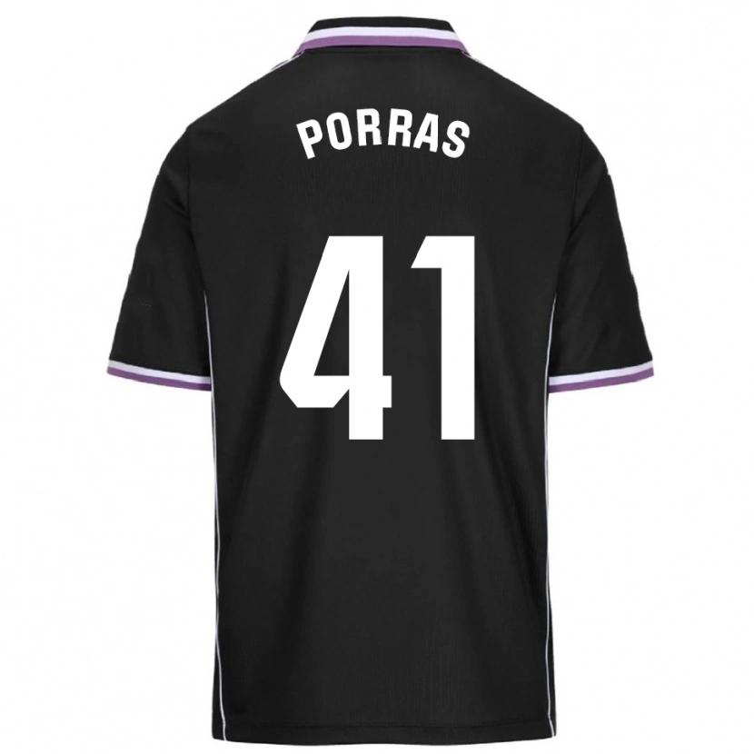 Danxen Herren César Porras #41 Lila Schwarz Auswärtstrikot Trikot 2025/26 T-Shirt Österreich