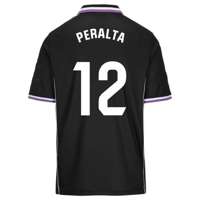 Danxen Herren Fernando Peralta #12 Lila Schwarz Auswärtstrikot Trikot 2025/26 T-Shirt Österreich