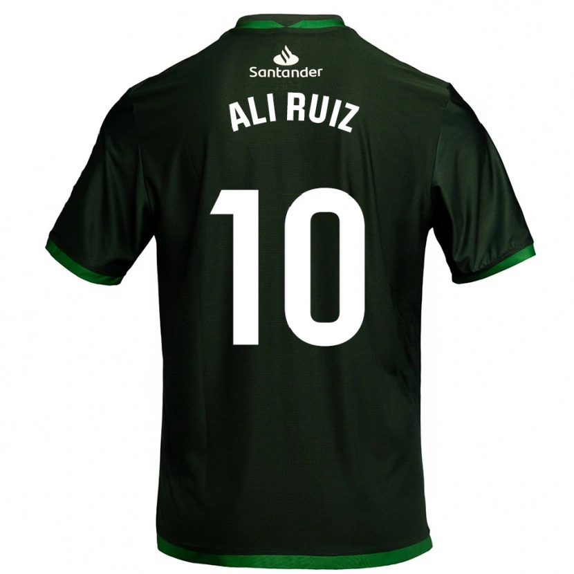 Danxen Herren Alicia Ruiz Pascua #10 Dunkelgrün Auswärtstrikot Trikot 2025/26 T-Shirt Österreich