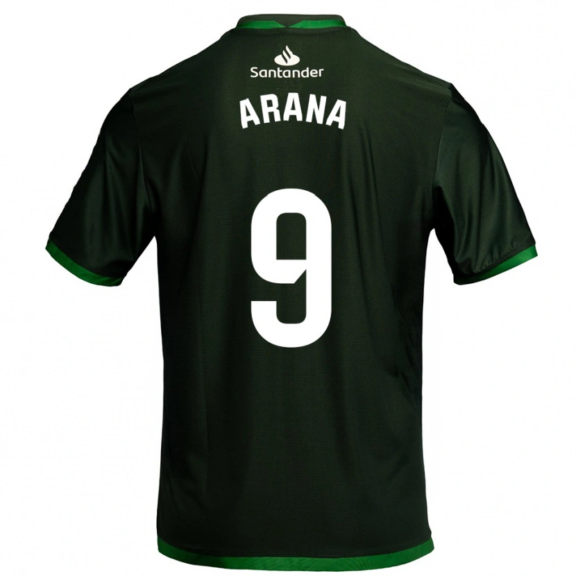 Danxen Herren Juan Carlos Arana #9 Dunkelgrün Auswärtstrikot Trikot 2025/26 T-Shirt Österreich