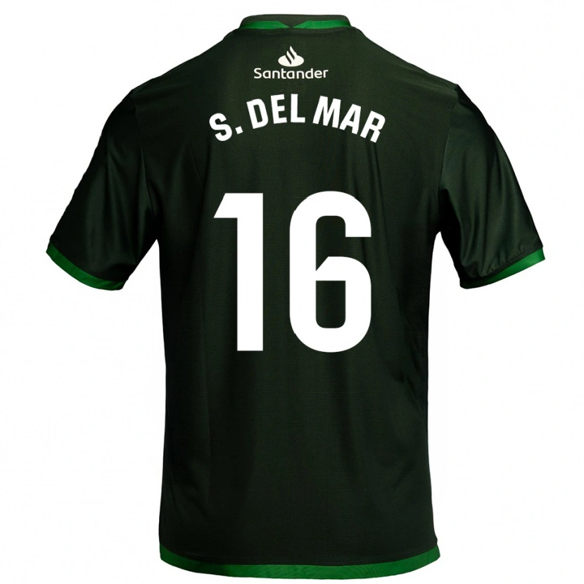 Danxen Herren Sonia Del Mar Perlaza Urquijo #16 Dunkelgrün Auswärtstrikot Trikot 2025/26 T-Shirt Österreich