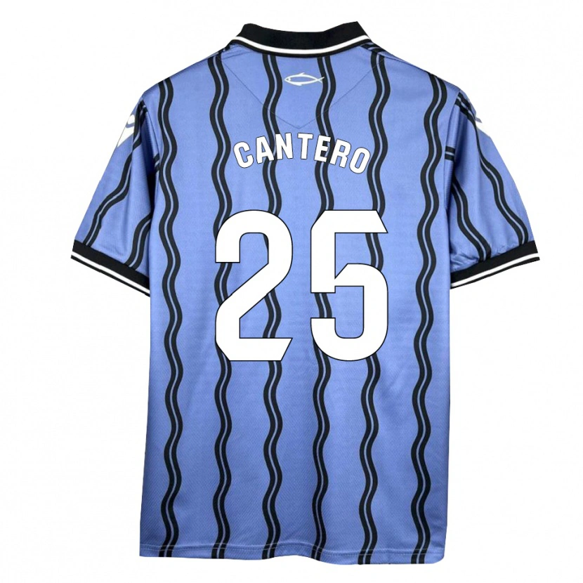 Danxen Herren Yago Cantero #25 Dunkelblau Schwarz Auswärtstrikot Trikot 2025/26 T-Shirt Österreich