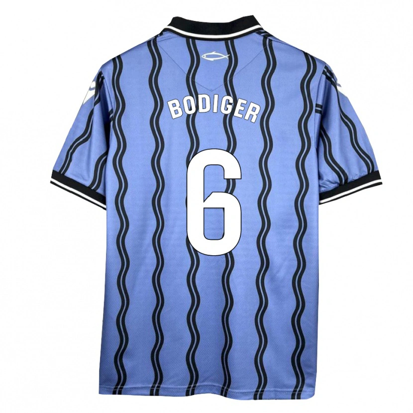 Danxen Herren Yann Bodiger #6 Dunkelblau Schwarz Auswärtstrikot Trikot 2025/26 T-Shirt Österreich