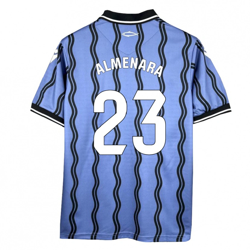 Danxen Herren Gonzalo Almenara #23 Dunkelblau Schwarz Auswärtstrikot Trikot 2025/26 T-Shirt Österreich