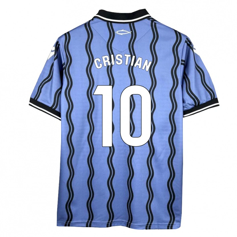 Danxen Herren Cristian Rodríguez #10 Dunkelblau Schwarz Auswärtstrikot Trikot 2025/26 T-Shirt Österreich