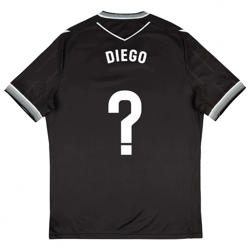 Danxen Herren Diego Sánchez #0 Schwarz Weiß Auswärtstrikot Trikot 2025/26 T-Shirt Österreich