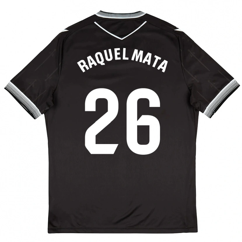 Danxen Herren Raquel Mata #26 Schwarz Weiß Auswärtstrikot Trikot 2025/26 T-Shirt Österreich