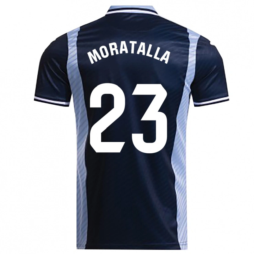 Danxen Herren Gonzalo Moratalla #23 Marine Himmelblau Auswärtstrikot Trikot 2025/26 T-Shirt Österreich