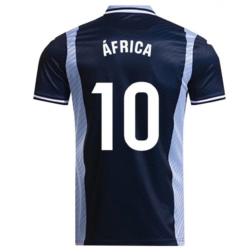 Danxen Herren África Roldán Ramirez #10 Marine Himmelblau Auswärtstrikot Trikot 2025/26 T-Shirt Österreich